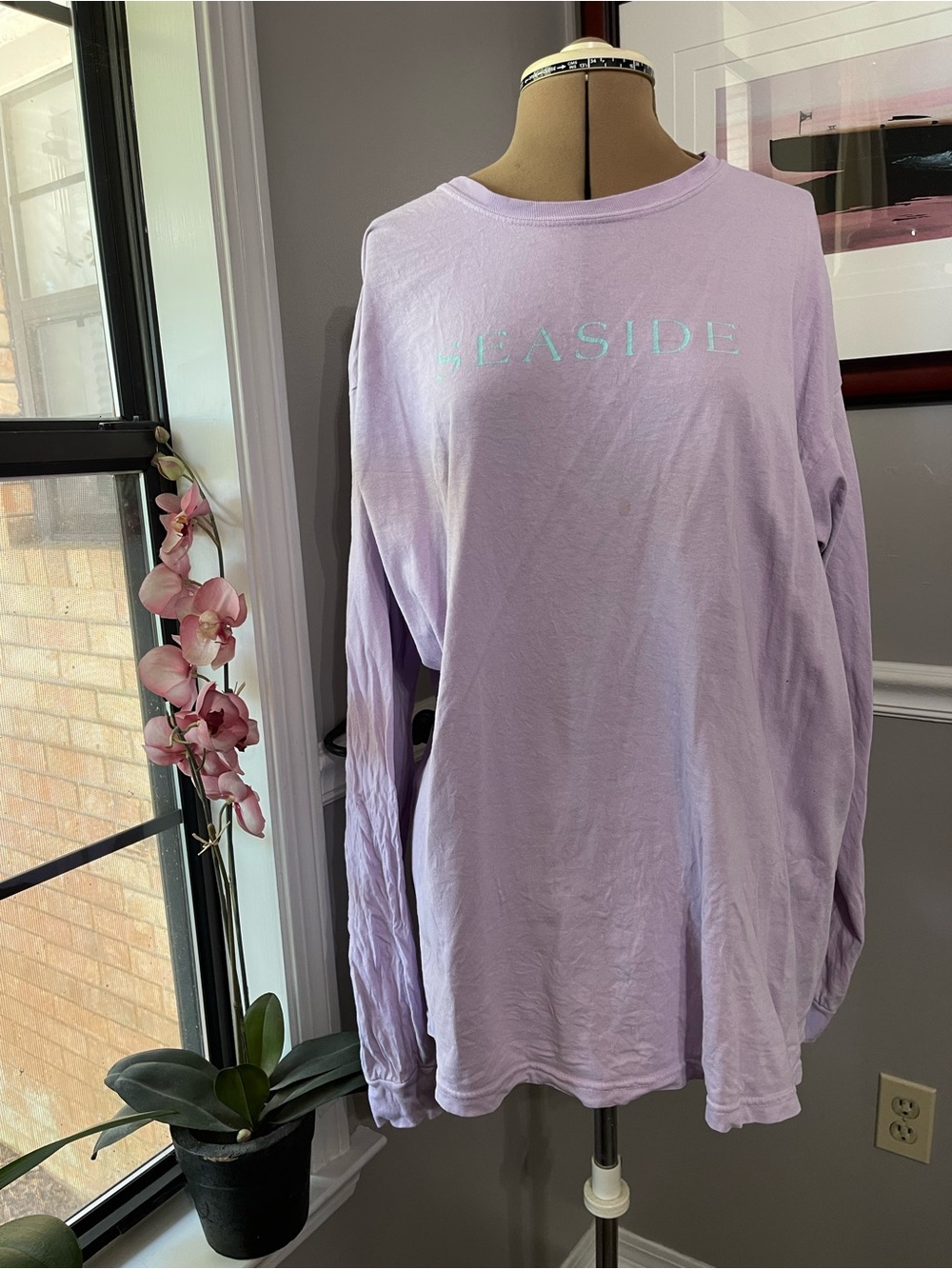 Seaside of 30A Women’s Lavender Long Sleeve Tee. 30A…IYKYN.